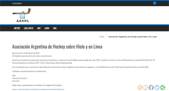 Desktop Screenshot of aahhl.com.ar